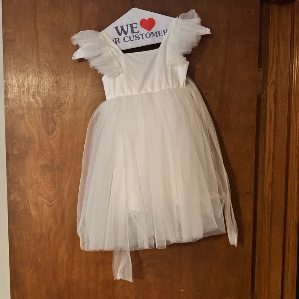 Toddler Tulle Flower Girl Dress